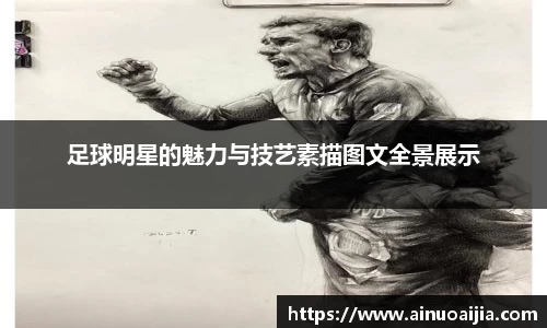 足球明星的魅力与技艺素描图文全景展示